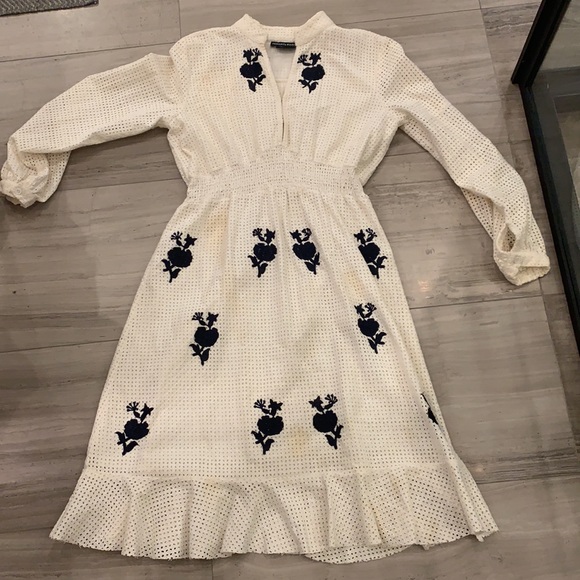 Anthropologie Hemant and Nandita dress size 4 - Picture 6 of 6